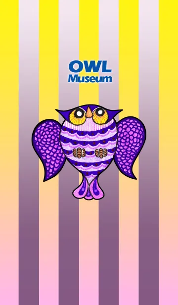 [LINE着せ替え] フクロウ 博物館 116 - Wind Owlの画像1
