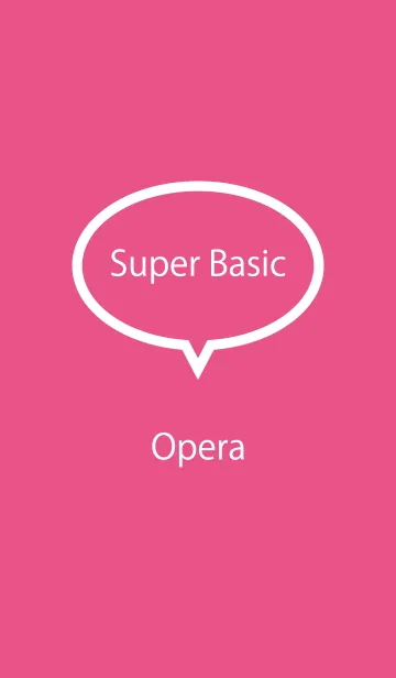 [LINE着せ替え] Super Basic Operaの画像1