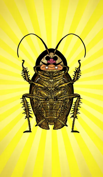 [LINE着せ替え] 幸運を呼ぶゴキブリの画像1