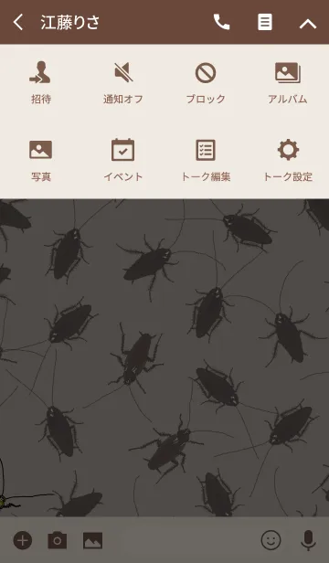 [LINE着せ替え] 幸運を呼ぶゴキブリの画像4