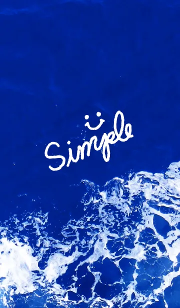 [LINE着せ替え] 夏の海-スマイル26-の画像1