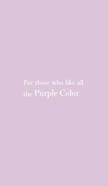 [LINE着せ替え] for Purple Color / パープル紫好きの為のの画像1