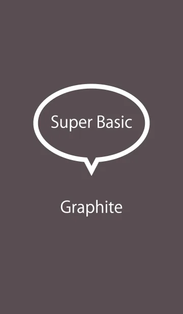 [LINE着せ替え] Super Basic Graphiteの画像1