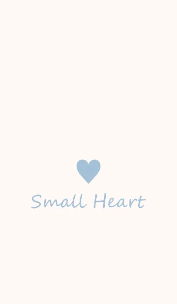 [LINE着せ替え] Small Heart *SmokyBlue*の画像1