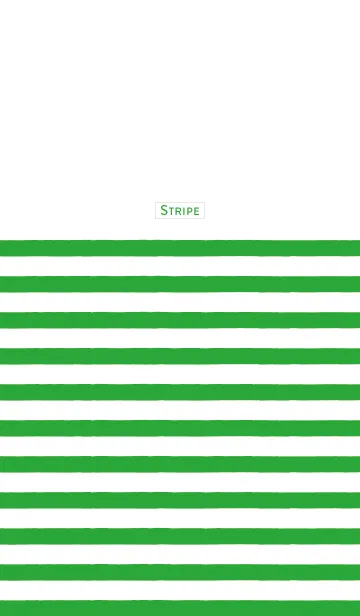 [LINE着せ替え] ストライプ / 緑の画像1