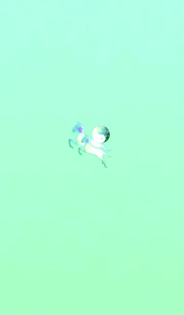 [LINE着せ替え] 双頭馬陰陽ブルーの画像1