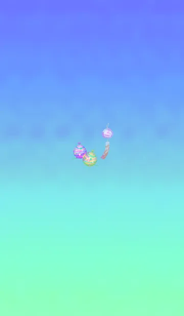 [LINE着せ替え] 夏の風物詩パープルの画像1