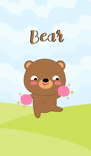 [LINE着せ替え] I'm Lovely Bear Theme (jp)の画像1