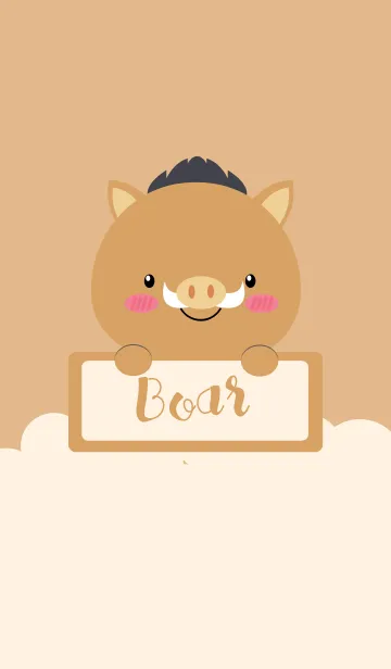 [LINE着せ替え] I'm Lovely Boar Theme (jp)の画像1