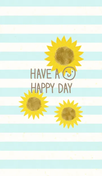 [LINE着せ替え] ひまわり-スマイル27-の画像1