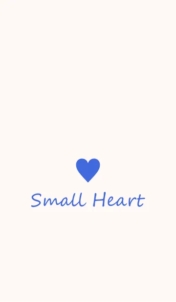 [LINE着せ替え] Small Heart *RoyalBlue*の画像1