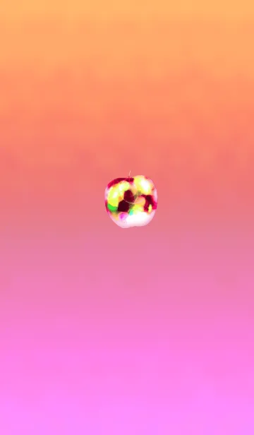 [LINE着せ替え] サイバーアップルレッドの画像1