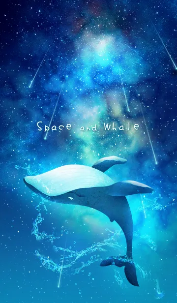 [LINE着せ替え] Space and Whaleの画像1