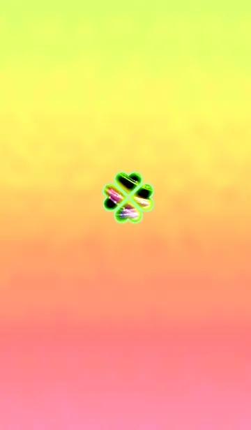 [LINE着せ替え] 元祖幸運クローバーグリーンの画像1