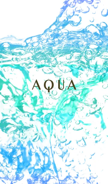 [LINE着せ替え] Feel the aquaの画像1