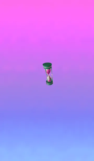 [LINE着せ替え] 永遠の砂時計ピンクの画像1