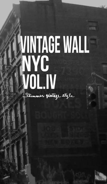 [LINE着せ替え] VINTAGE WALL IN NYC Vol. IVの画像1