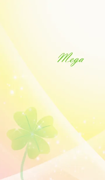 [LINE着せ替え] No.1508 Mega Lucky Clover nameの画像1