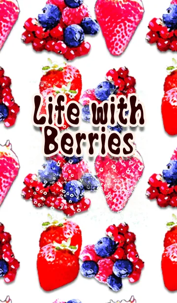 [LINE着せ替え] Life with berriesの画像1