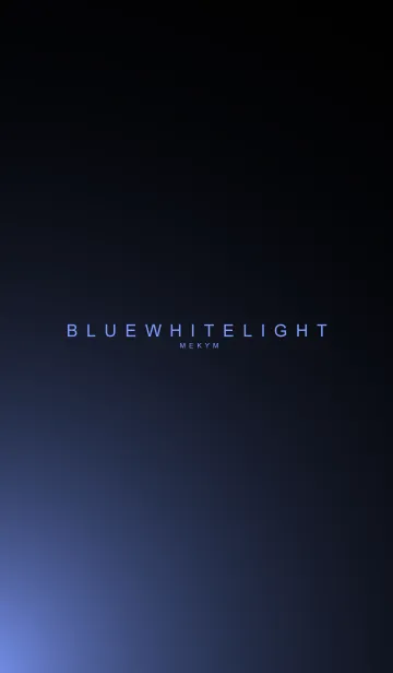 [LINE着せ替え] BLUEWHITE LIGHT -MEKYM-の画像1