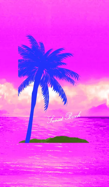 [LINE着せ替え] 全ての運気がUP！Summer Beachの画像1