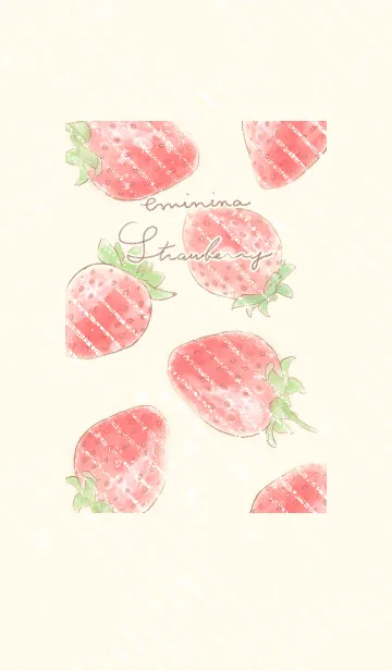 [LINE着せ替え] オトナイチゴの画像1
