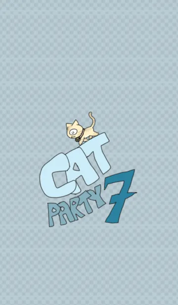 [LINE着せ替え] cat party 7の画像1