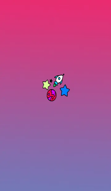 [LINE着せ替え] はやいロケットの画像1