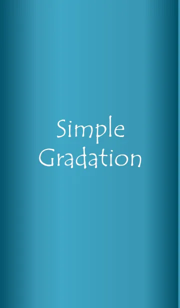 [LINE着せ替え] Simple Gradation -GLOSSY BLUE3-の画像1