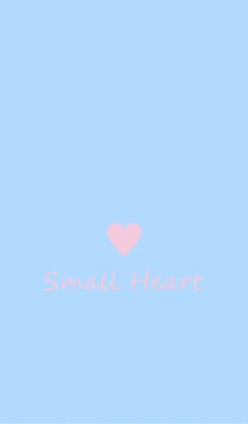 [LINE着せ替え] Small Heart *Blue+Pink*の画像1