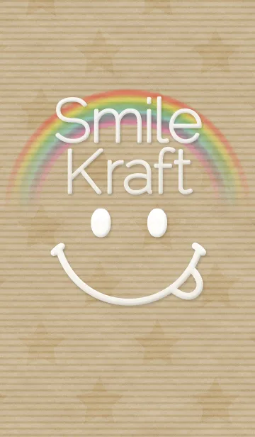 [LINE着せ替え] Smile ＆ Kraft paper 2の画像1