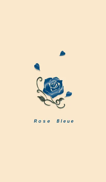 [LINE着せ替え] 青い薔薇の画像1