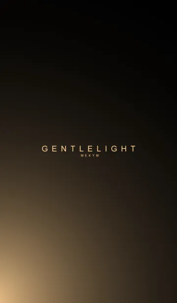 [LINE着せ替え] GENTLELIGHT -MEKYM-の画像1