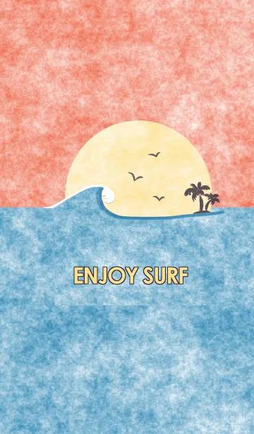 [LINE着せ替え] ENJOY SURF***の画像1