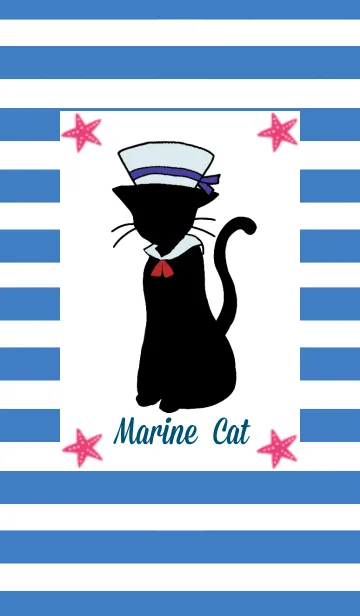 [LINE着せ替え] Marine Cat *の画像1