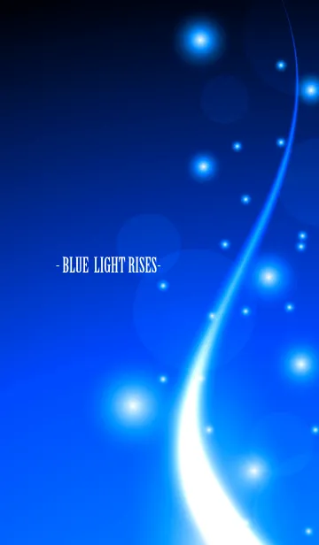 [LINE着せ替え] -BLUE LIGHT RISES-の画像1
