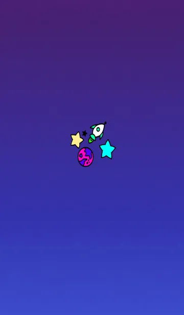 [LINE着せ替え] つよいロケットの画像1