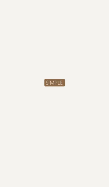[LINE着せ替え] ベージュ＆ブラウンのSIMPLEの画像1