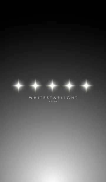 [LINE着せ替え] WHITE -STARLIGHT-の画像1