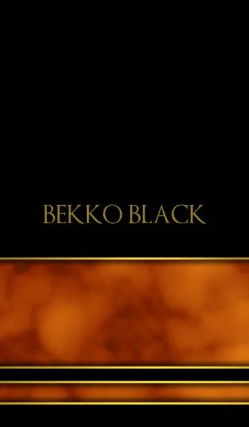 [LINE着せ替え] BEKKO BLACKの画像1