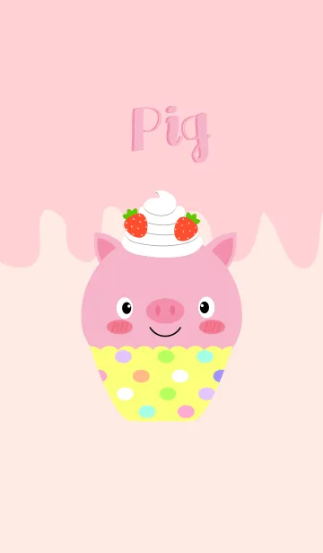 [LINE着せ替え] So Pretty Pig Theme (jp)の画像1
