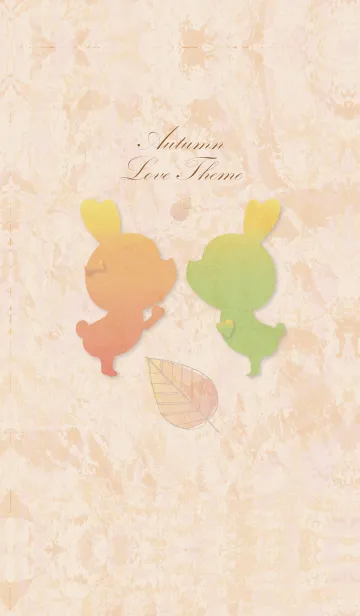 [LINE着せ替え] Autumn Love Theme.の画像1