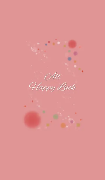 [LINE着せ替え] レッド 赤/さり気なく全幸運が上がる風水の画像1