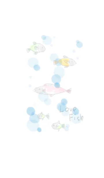 [LINE着せ替え] Swimming fishの画像1