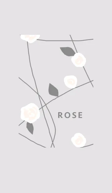 [LINE着せ替え] 白薔薇の画像1