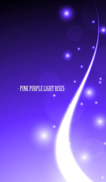 [LINE着せ替え] -PINK PURPLE LIGHT RISES-の画像1