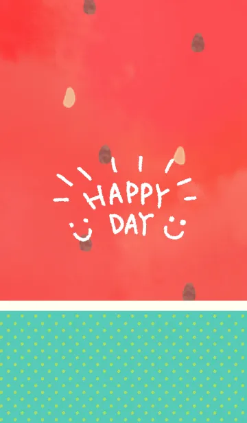 [LINE着せ替え] すいか-スマイル5-の画像1