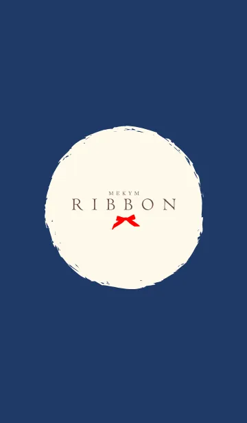 [LINE着せ替え] -N a v y R i b b o n -の画像1