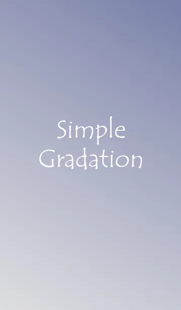 [LINE着せ替え] Simple Gradation -NAVY+GRAY-の画像1