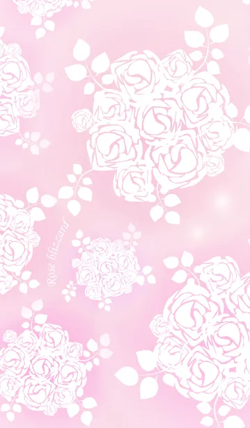 [LINE着せ替え] Rose blizzardの画像1